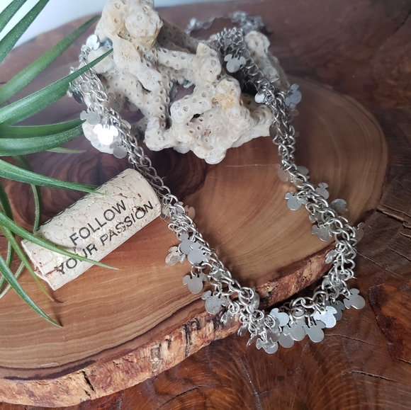 Silver Bling Disney Mickey Mouse 24" Necklace - Picture 2 of 5